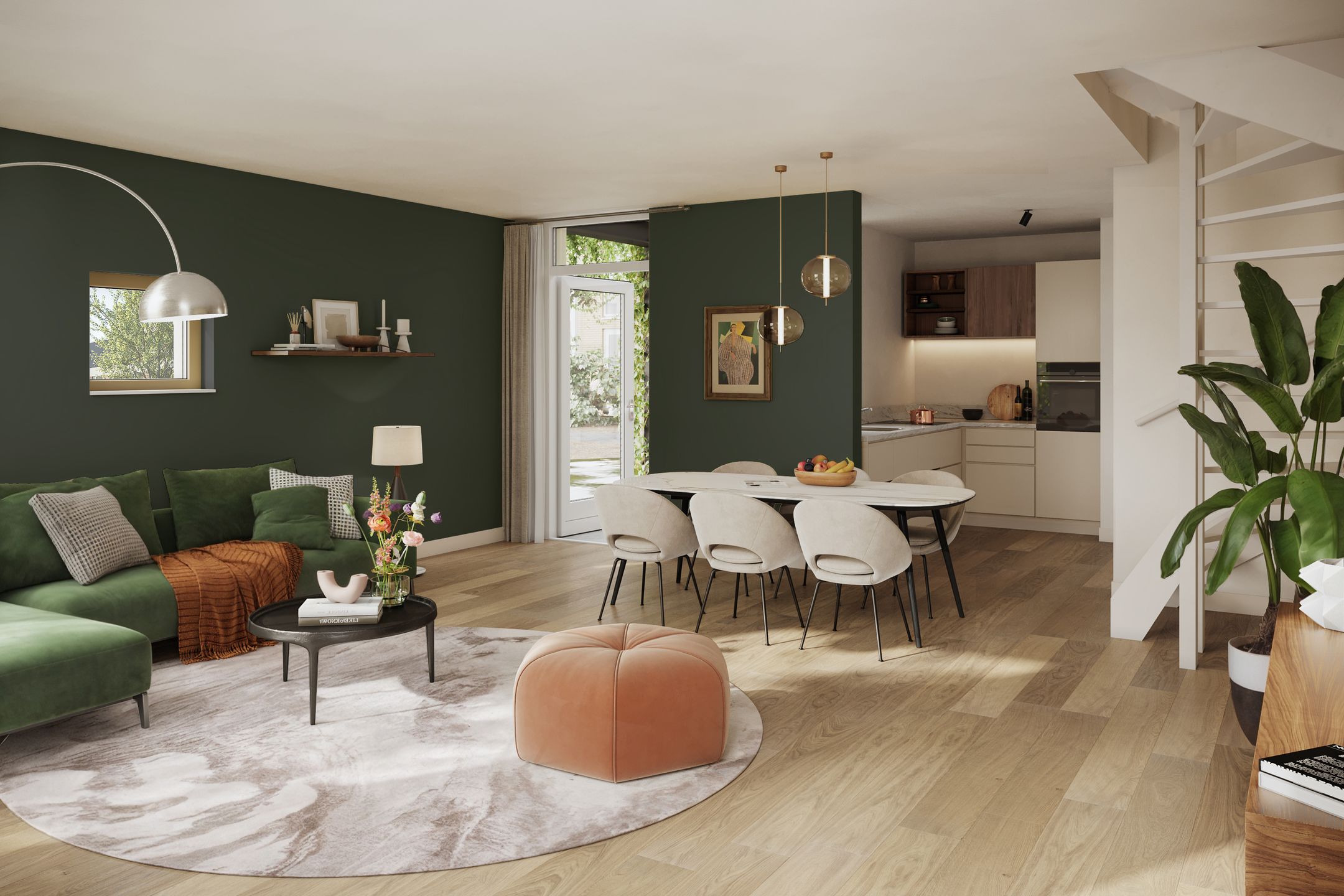 Foto 3 van Type  G Hoekwoning (Bouwnr. 606)