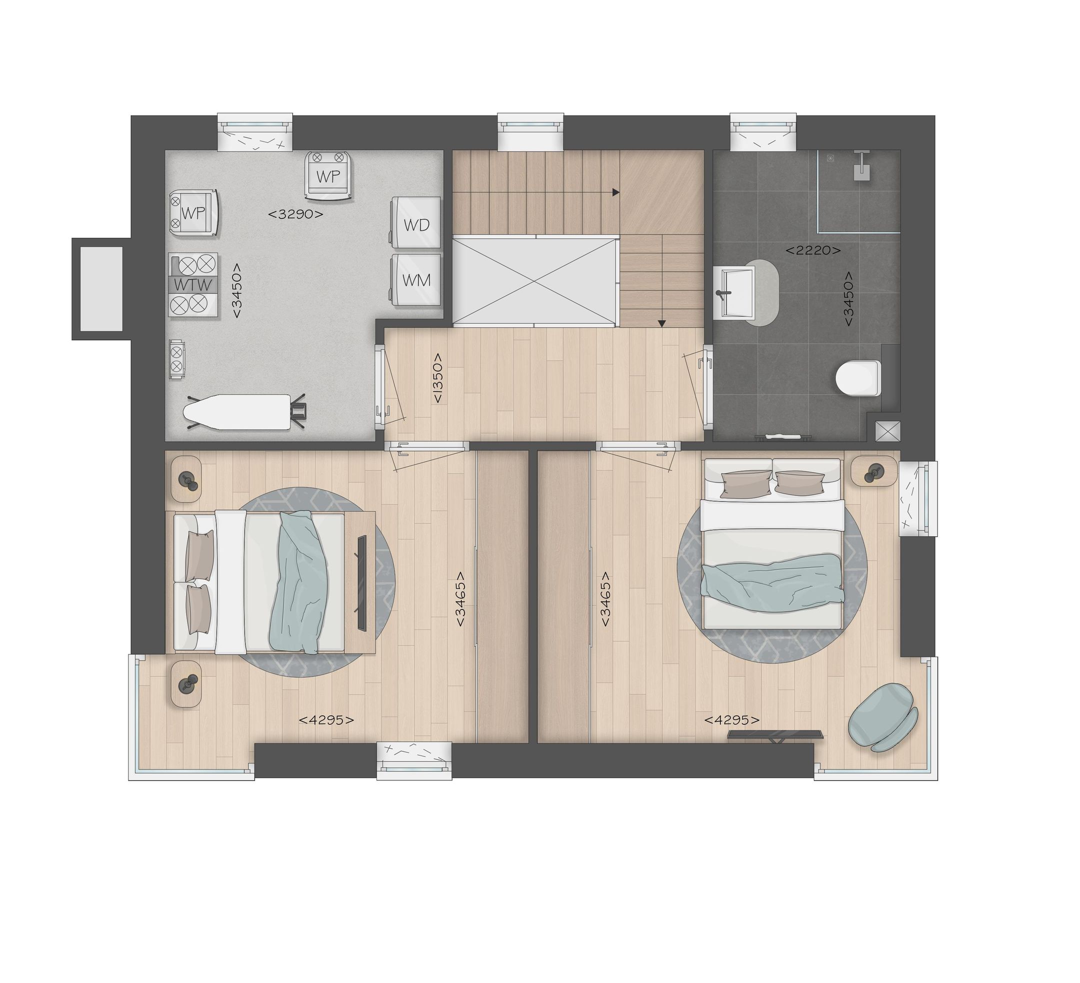 Foto 6 van Type J Semi-Vrijstaand (Bouwnr. 616)