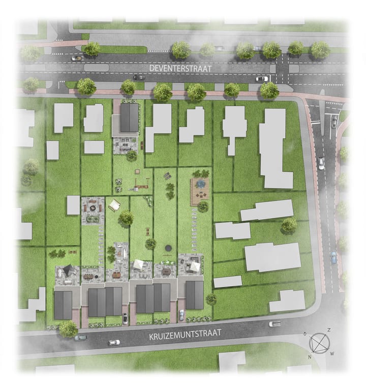 Foto 2 van Kruizemuntstraat nr. 1