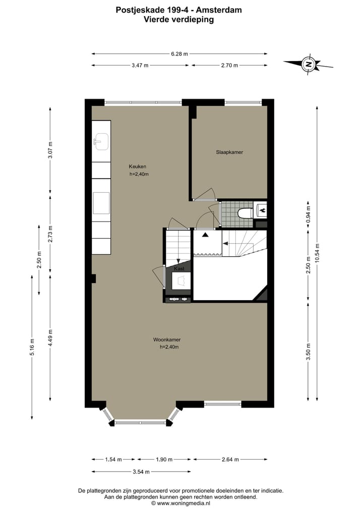 Foto 30 van Postjeskade 199-4