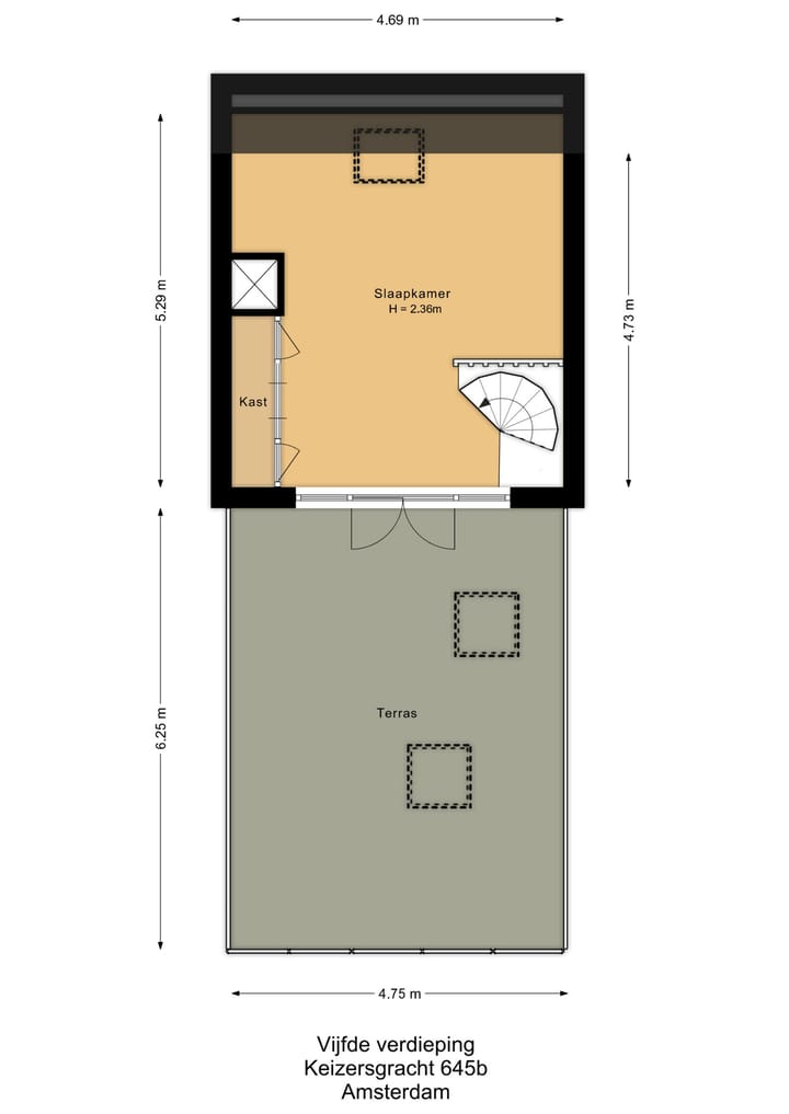 Foto 45 van Keizersgracht 645-B