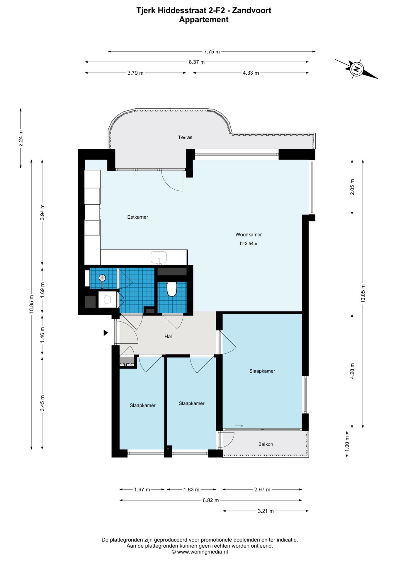 Foto 36 van Tjerk Hiddesstraat 2-F2