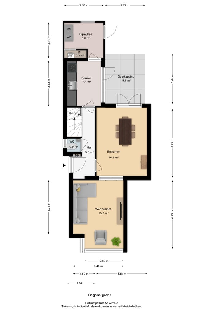 Foto 43 van Hofkampstraat 57