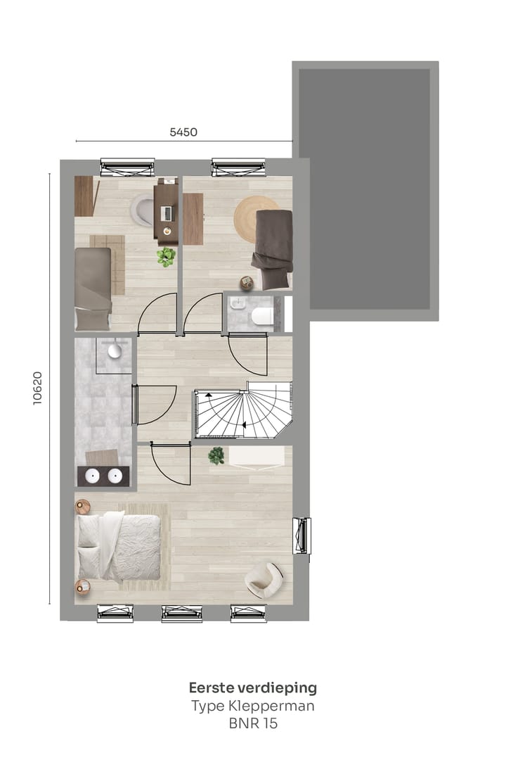 Photo 3 of type Klepperman Bouwnummer 15