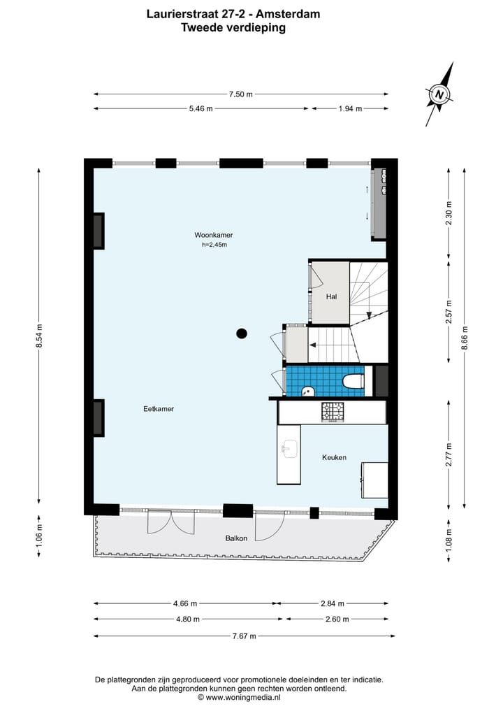 Foto 58 van Laurierstraat 27-2