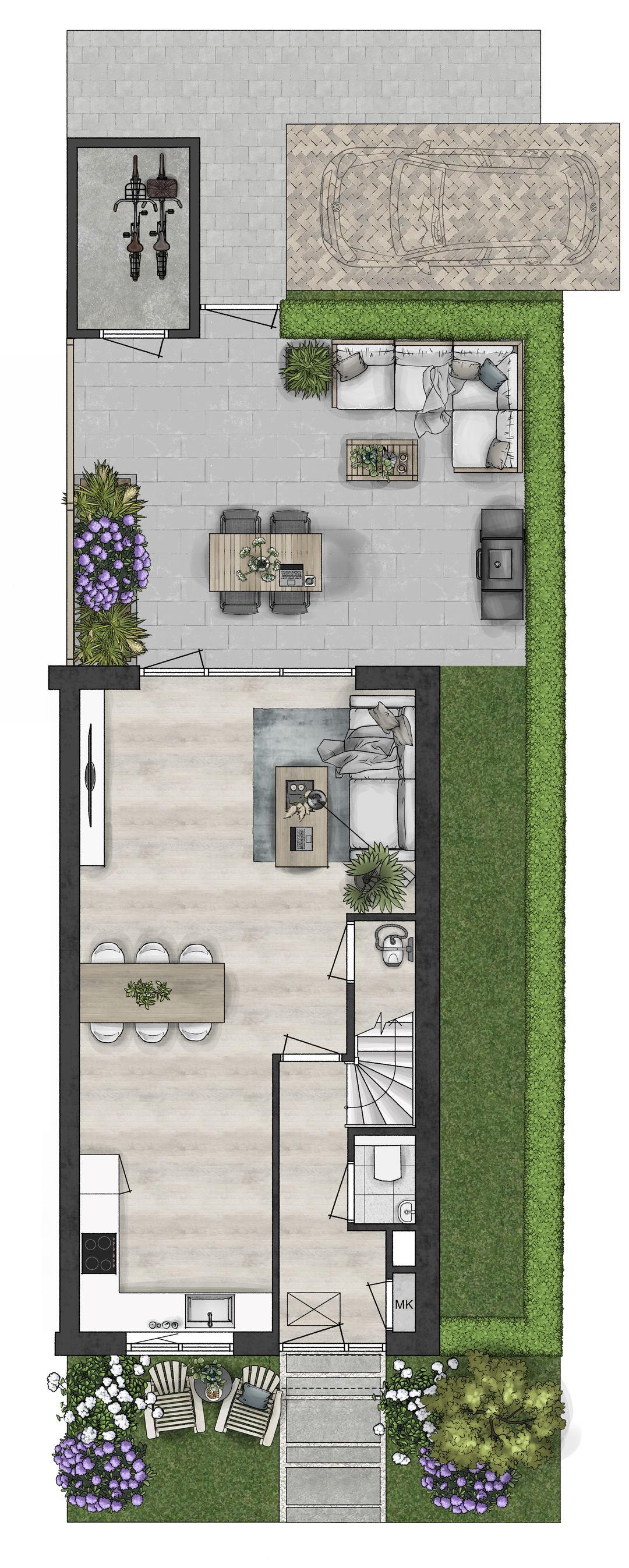 Foto 7 van Hoekwoning (Bouwnr. 107a)