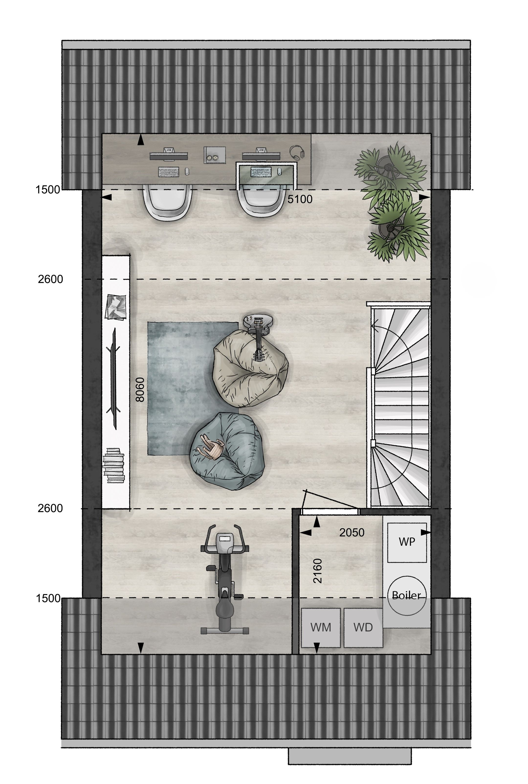 Foto 6 van Tussenwoning (Bouwnr. 107d)