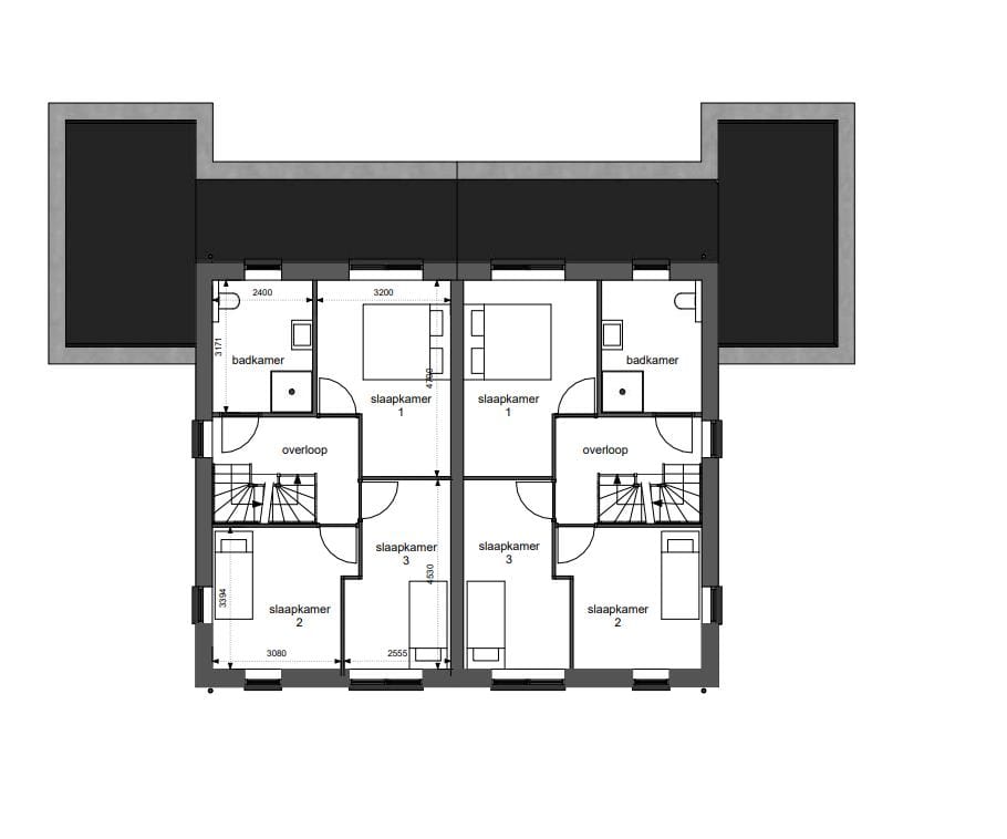 Photo 11 of Twee-onder-een-kap woning (Bouwnr. 2)