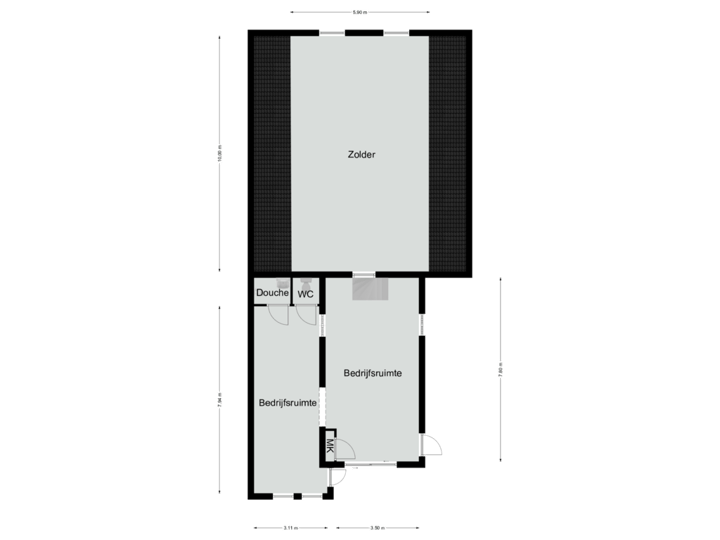 Loods eerste verdieping