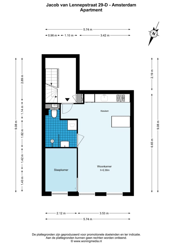 Foto 26 van Jacob van Lennepstraat 29-D