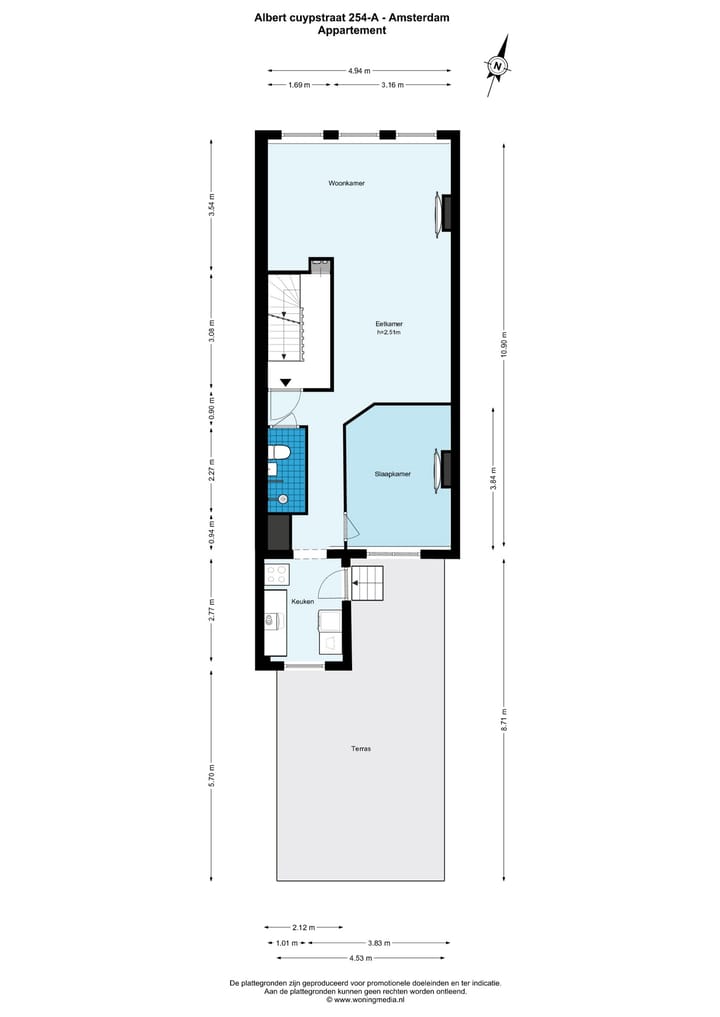 Foto 20 van Albert Cuypstraat 254-A