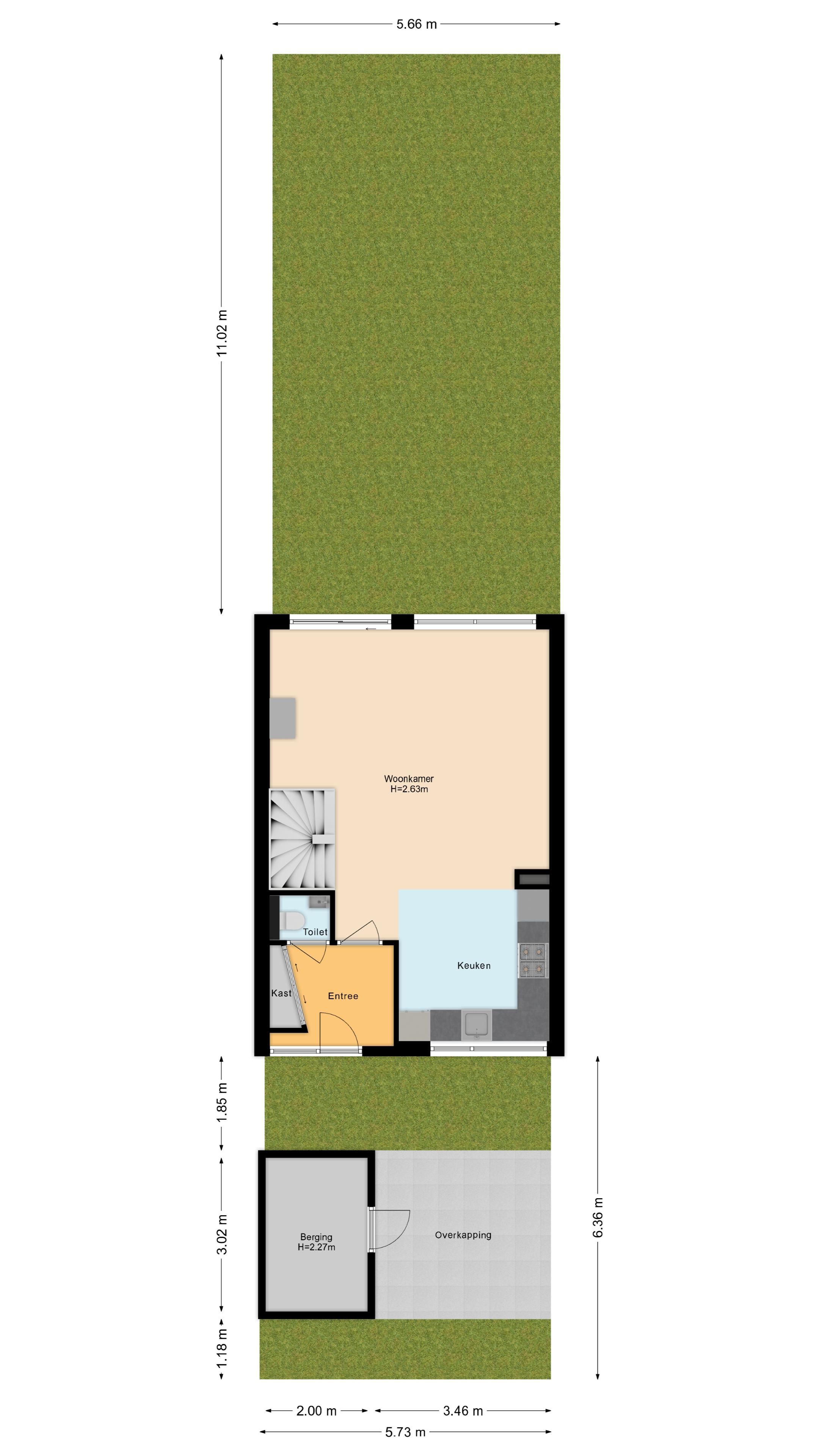 Foto 39 van Groen v Prinstererstraat 40