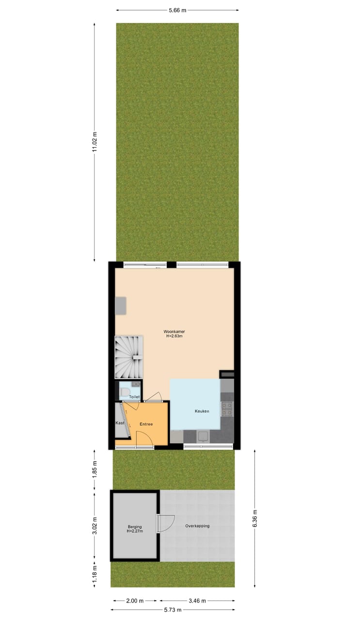 Foto 39 van Groen v Prinstererstraat 40