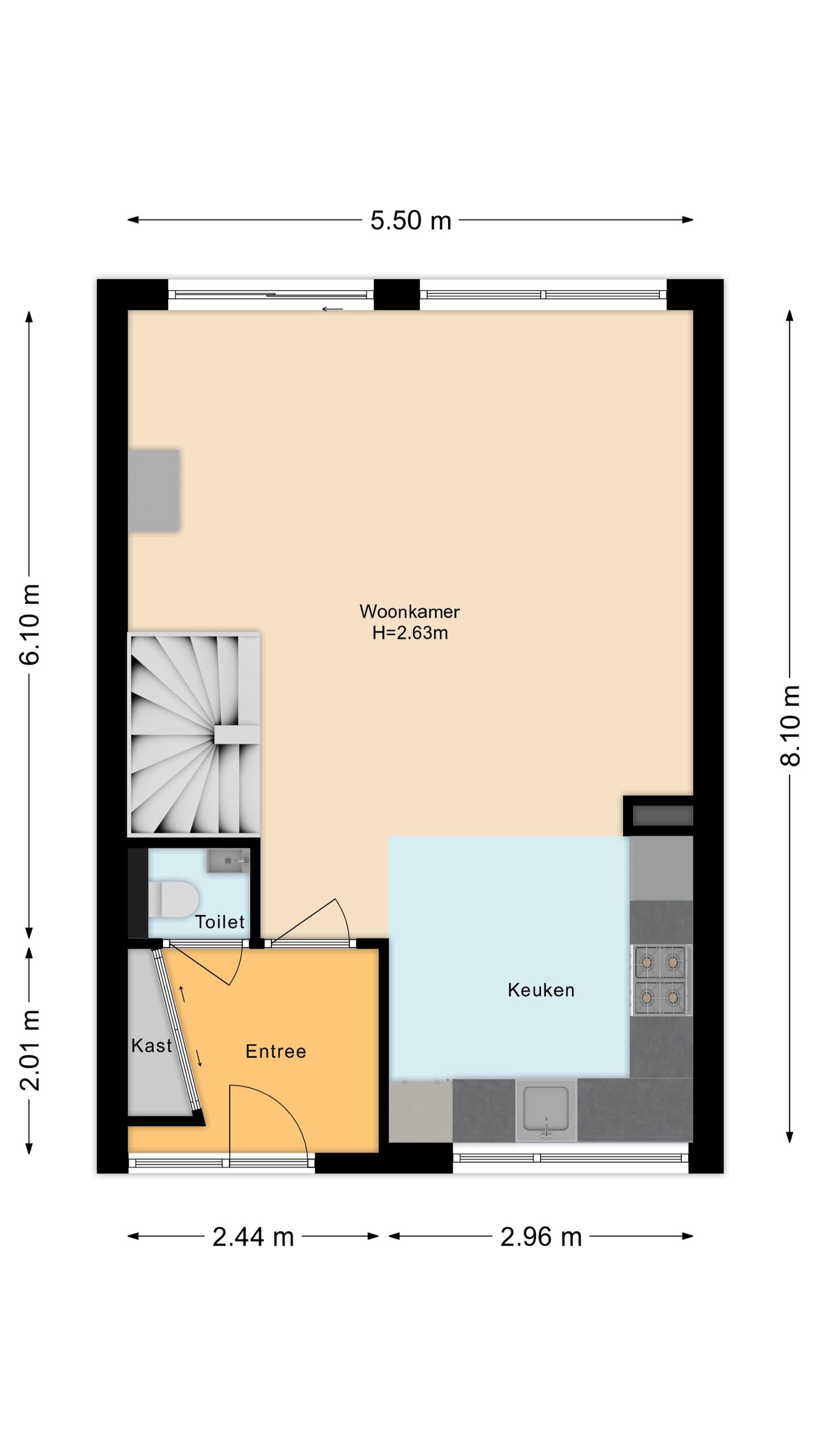 Foto 40 van Groen v Prinstererstraat 40