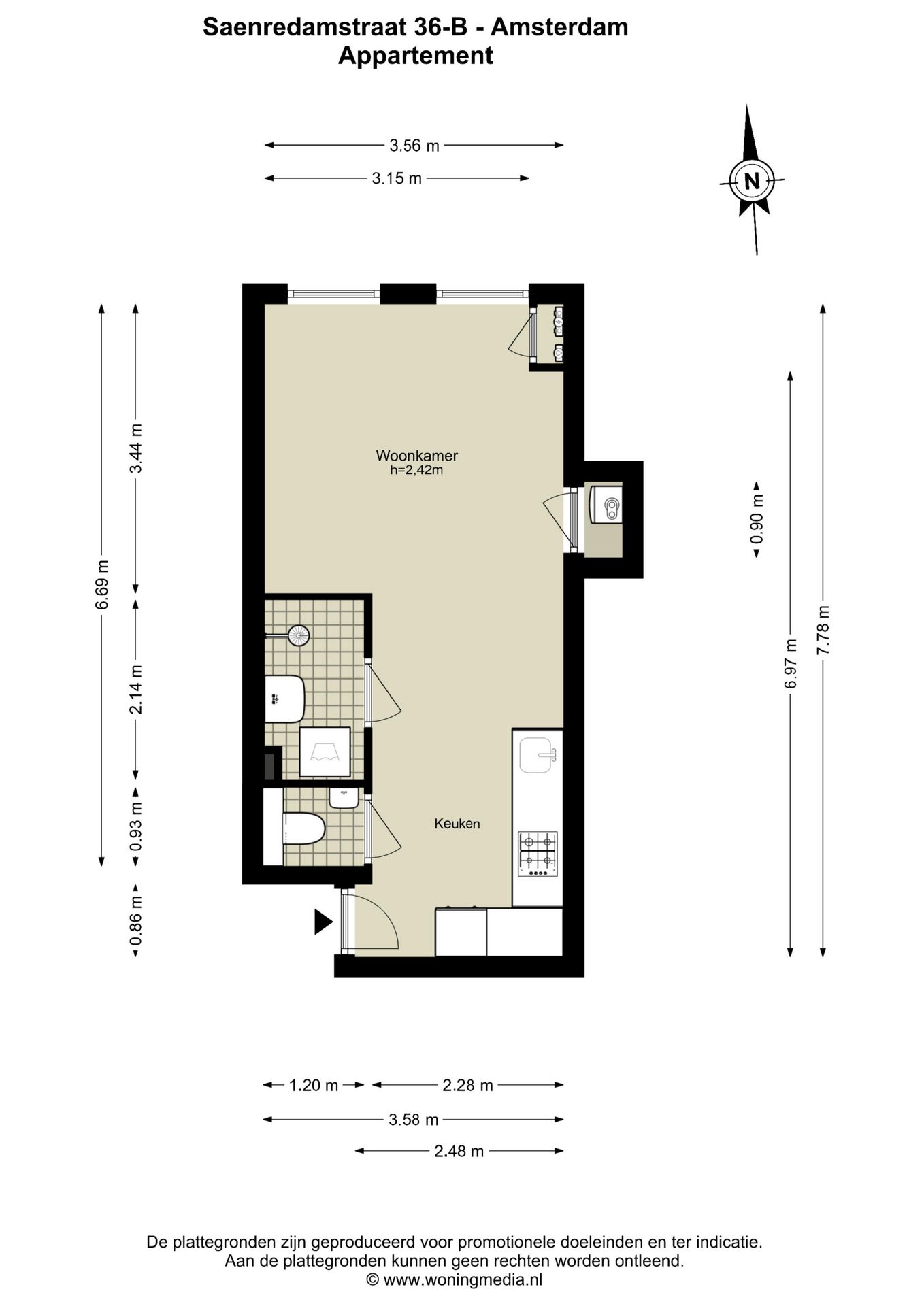 Foto 29 van Saenredamstraat 36-B