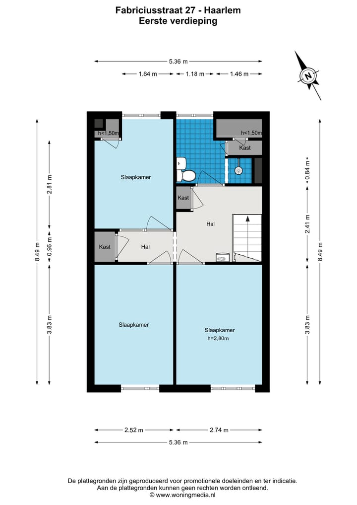 Foto 32 van Fabriciusstraat 27