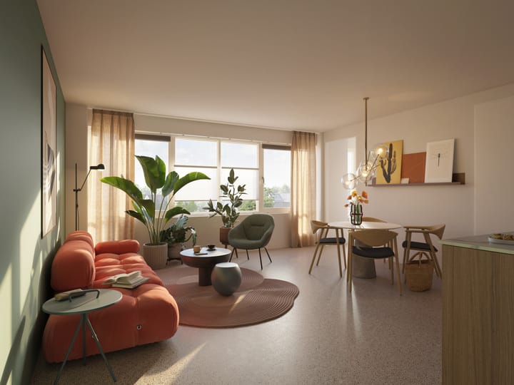 Foto 9 van Type E1-7 | 3e verdieping (Bouwnr. 2a-91)