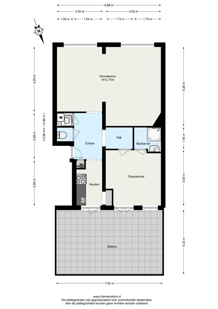 Foto 23 van Freericksplaats 23-B