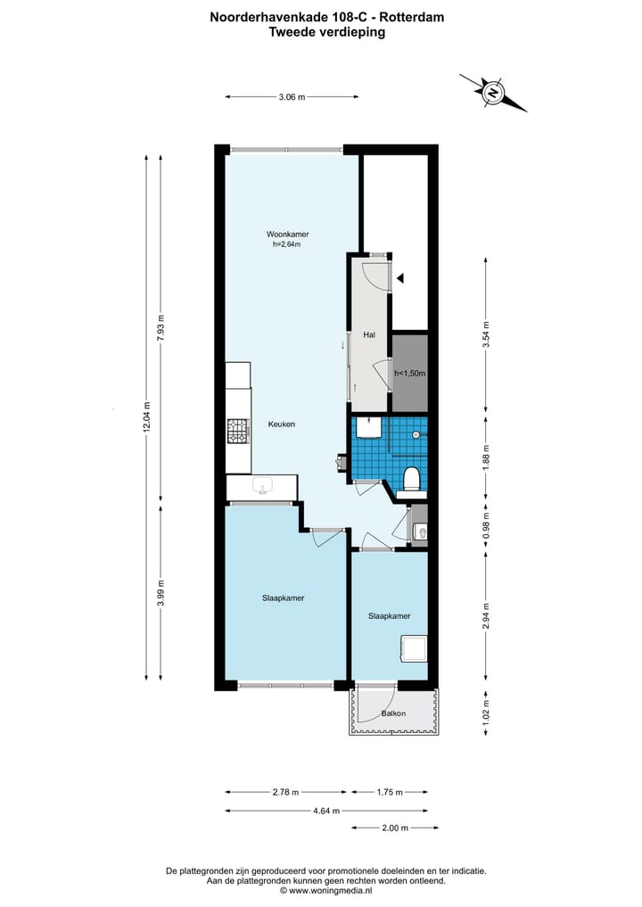 Foto 30 van Noorderhavenkade 108-C