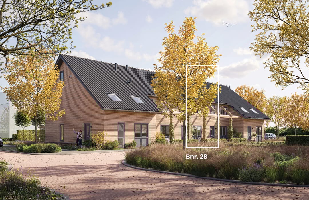 Photo 1 of Tussenwoningen type C60 (Bouwnr. 28)