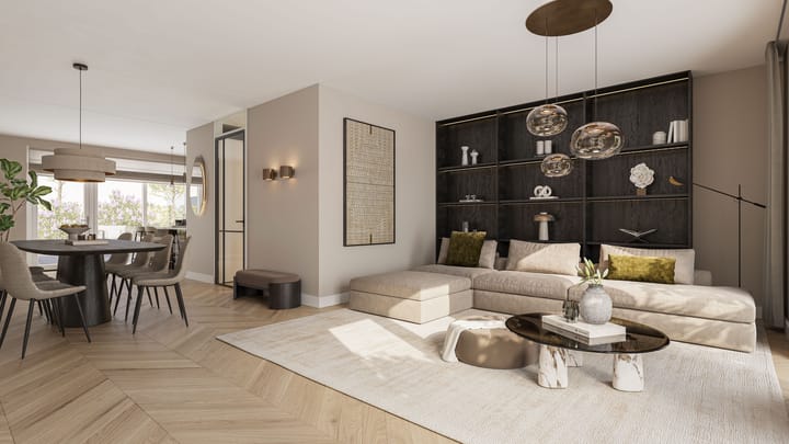 Foto 4 van 2 onder 1 kap woning type E 60 (Bouwnr. 33)