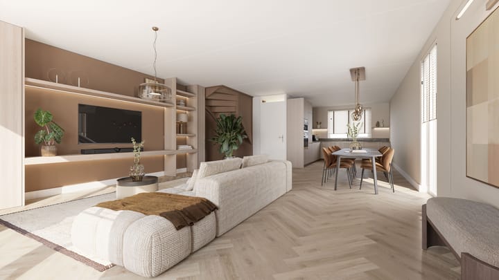 Photo 2 of Tussenwoningen type C60+ (Bouwnr. 17)