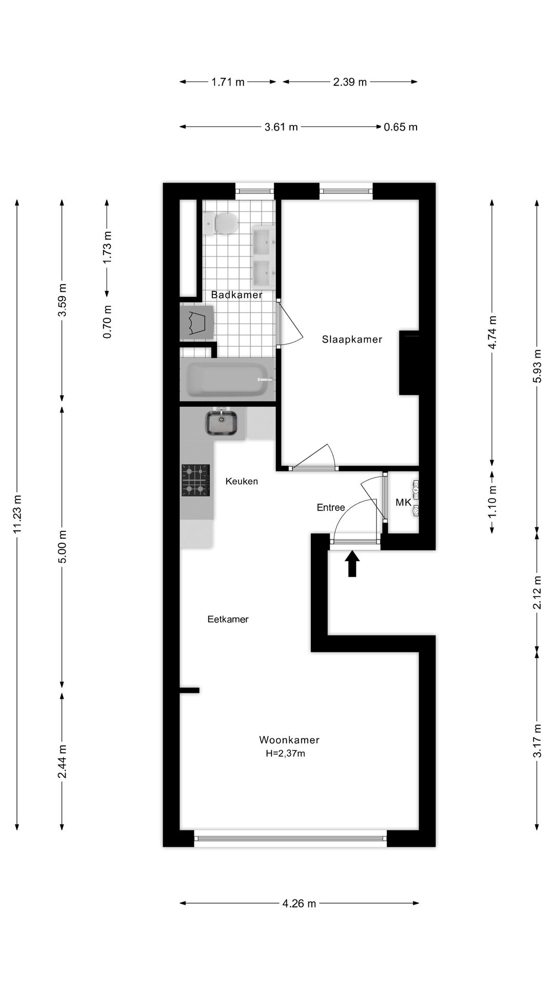 Foto 32 van Frederiksstraat 39-2