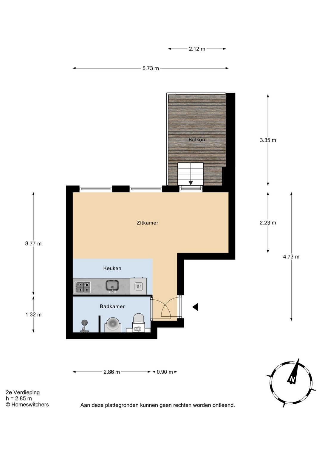 Foto 17 van Elandstraat 1-F1