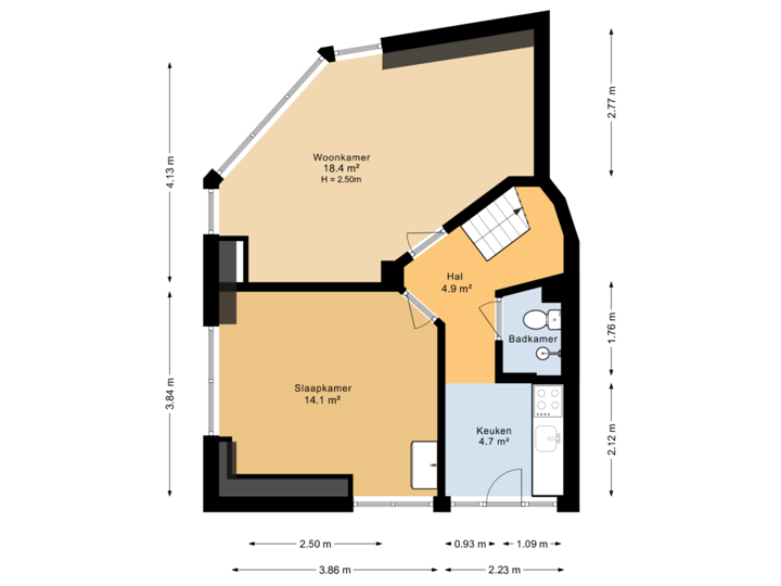 Eerste verdieping  - B30