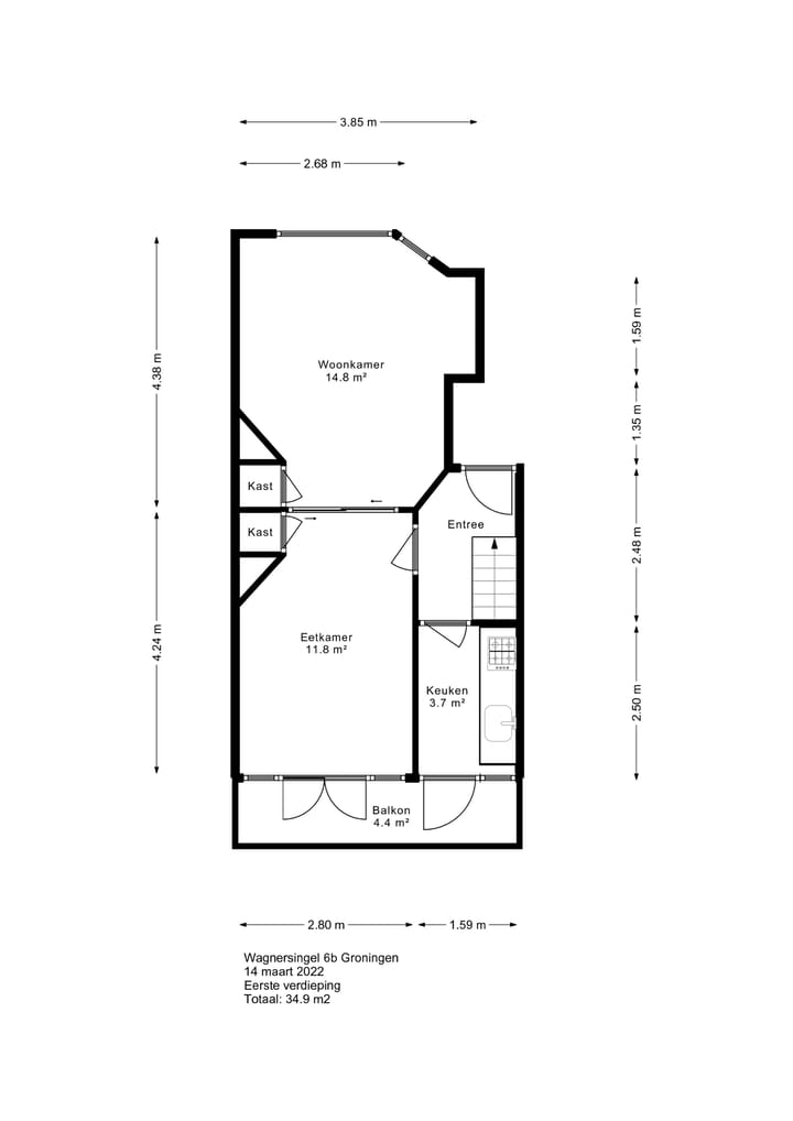 Foto 21 van Wagnersingel 6-B