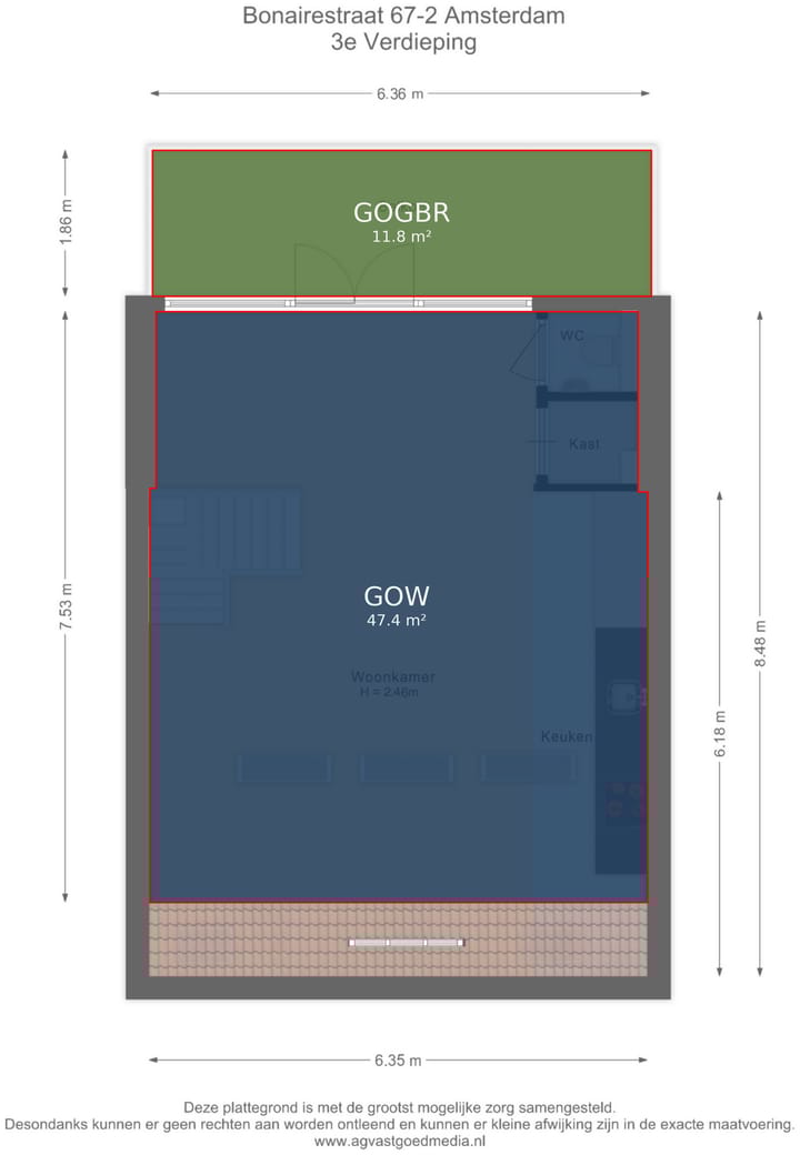 Foto 52 van Bonairestraat 67-2