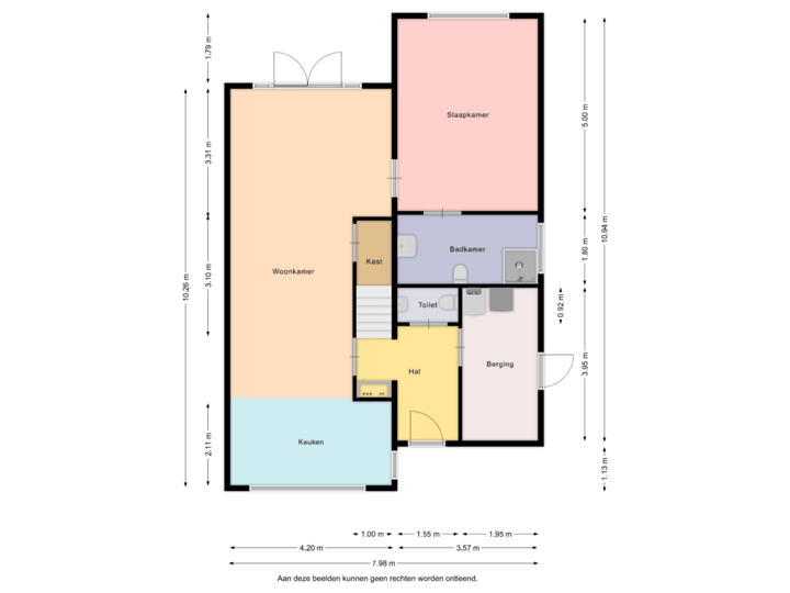 Begane grond gespiegeld