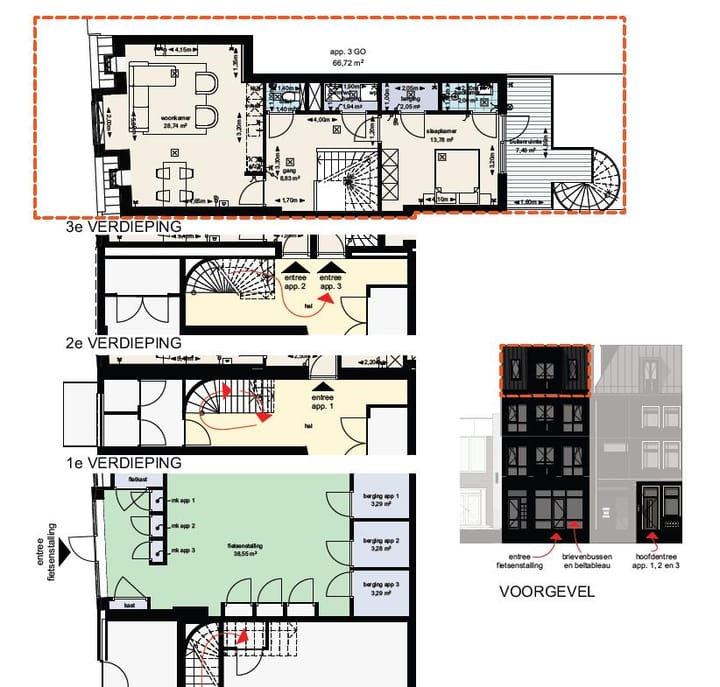 Foto 2 van Markt 3 (Bouwnr. 3)