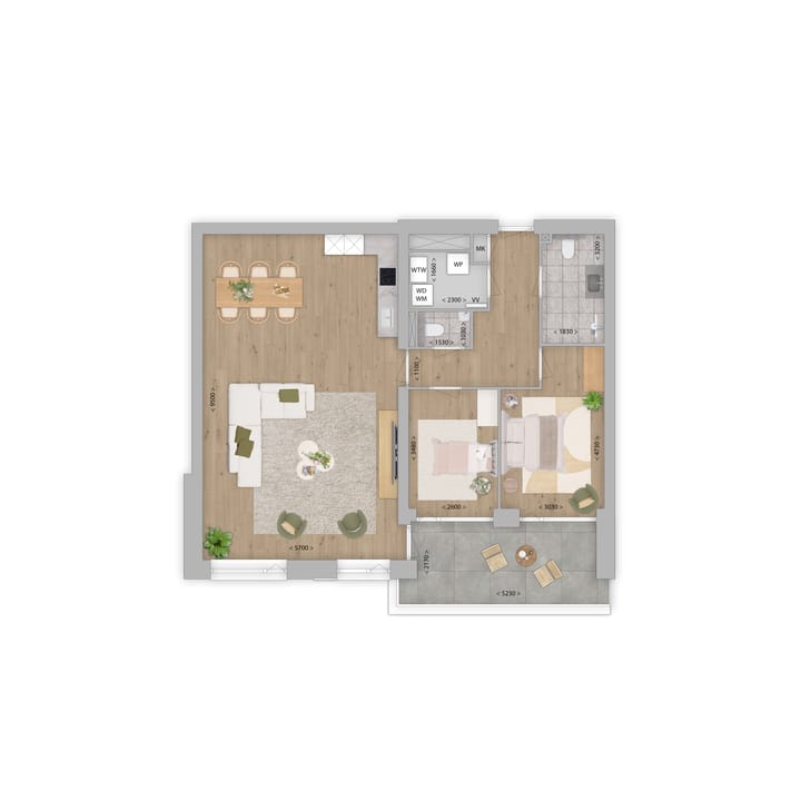 Photo 3 of Type B (Bouwnr. 9)