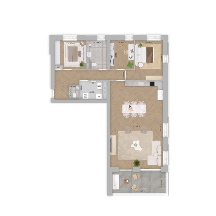 Photo 3 of Type A (Bouwnr. 7)