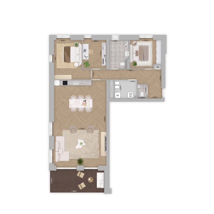 Foto 3 van Type A (Bouwnr. 2)