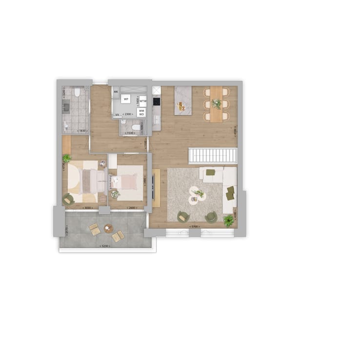 Foto 4 van Type C (Bouwnr. 4)