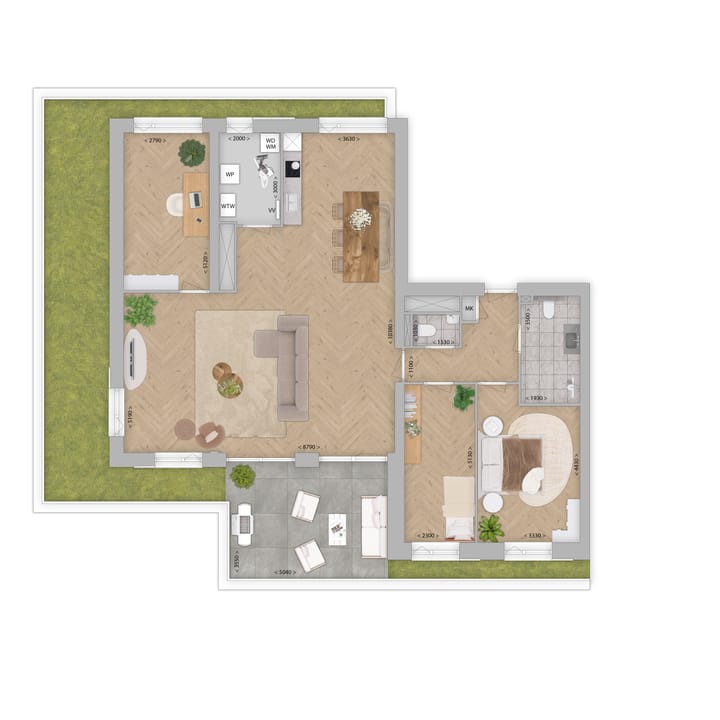 Foto 3 van Type D (Bouwnr. 16)