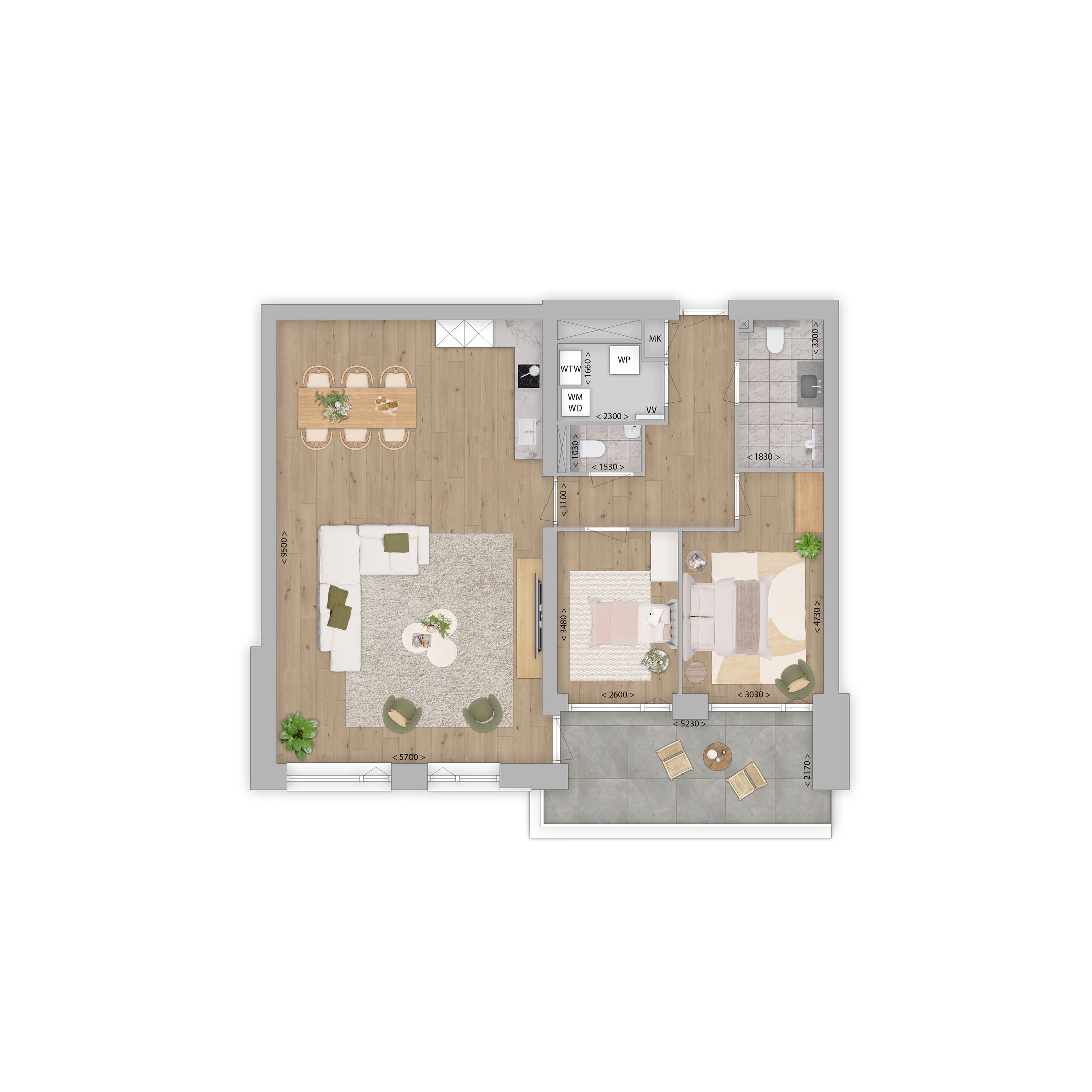 Foto 3 van Type B (Bouwnr. 5)