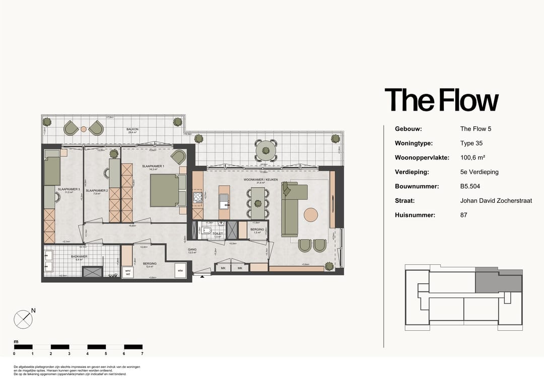 Foto 2 van Johan David Zocherstraat 87