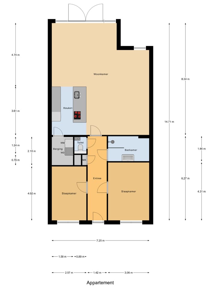 Foto 35 van Boterstraat 1-B