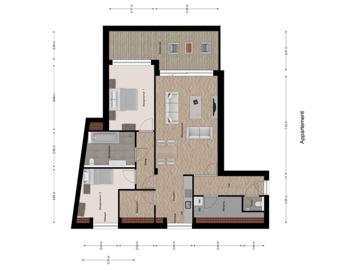 Photo 2 of Appartement (Bouwnr. 7 D)