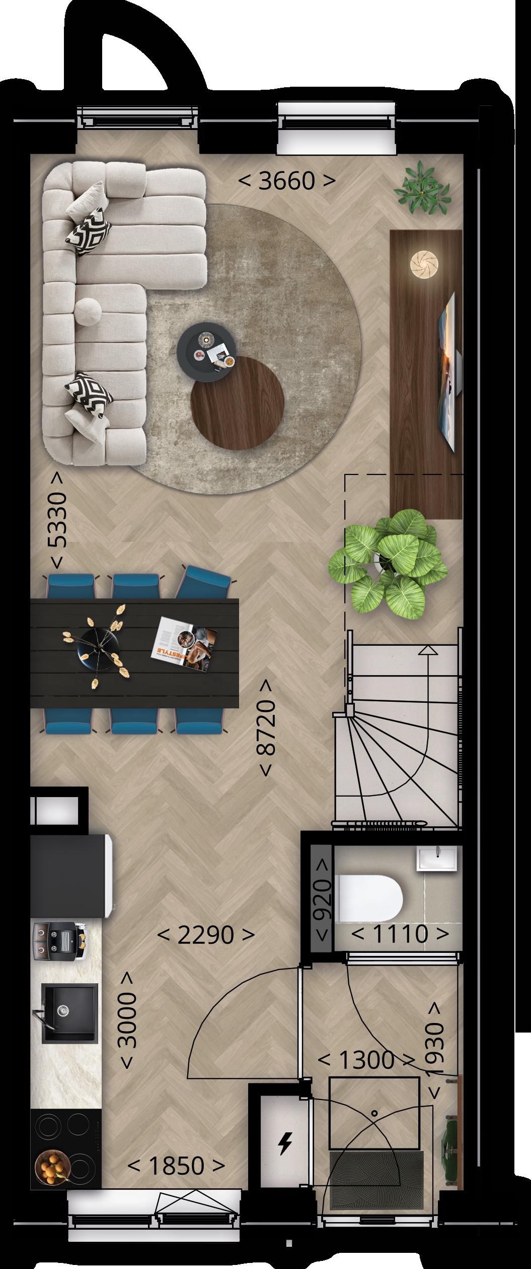 Foto 2 van Berkummer Dijck - Trompetbloem (Bouwnr. 35)