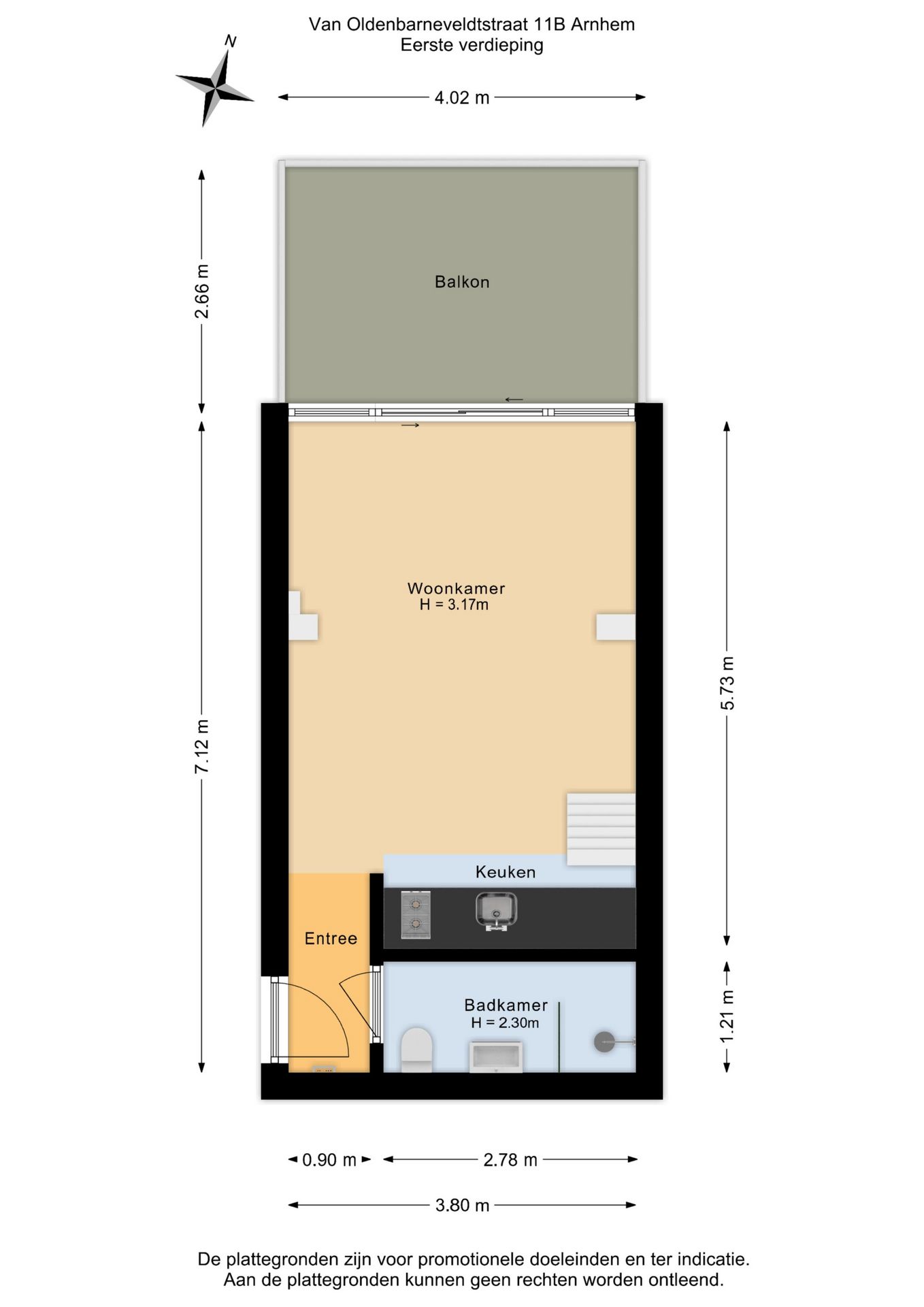 Photo 21 of Van Oldenbarneveldtstraat 11-B