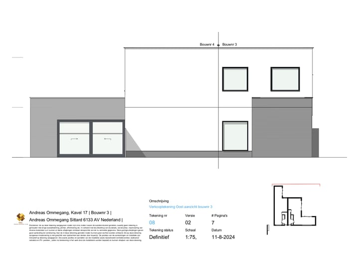 Foto 7 van Andreasommegang (Bouwnr. woning 3)