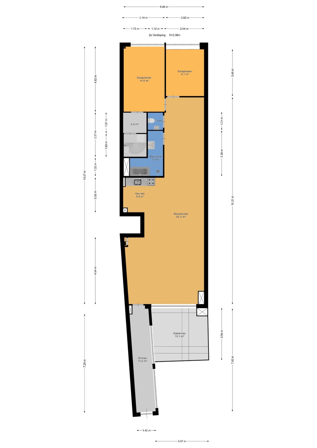 Foto 37 van Annastraat 4-B