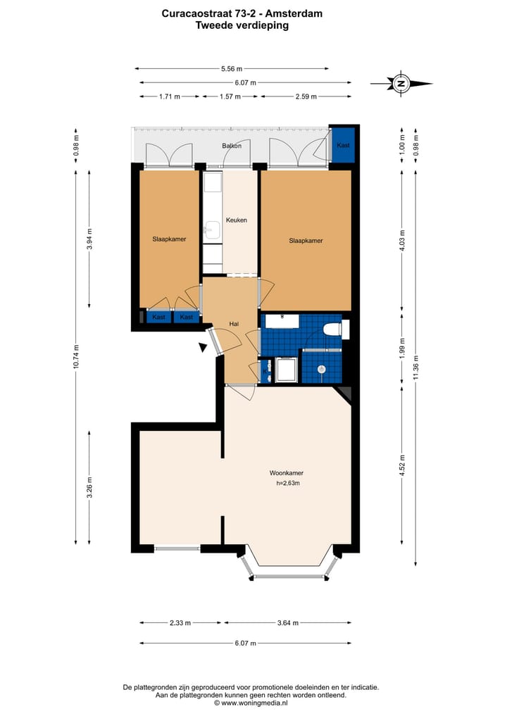 Foto 27 van Curaçaostraat 73-2