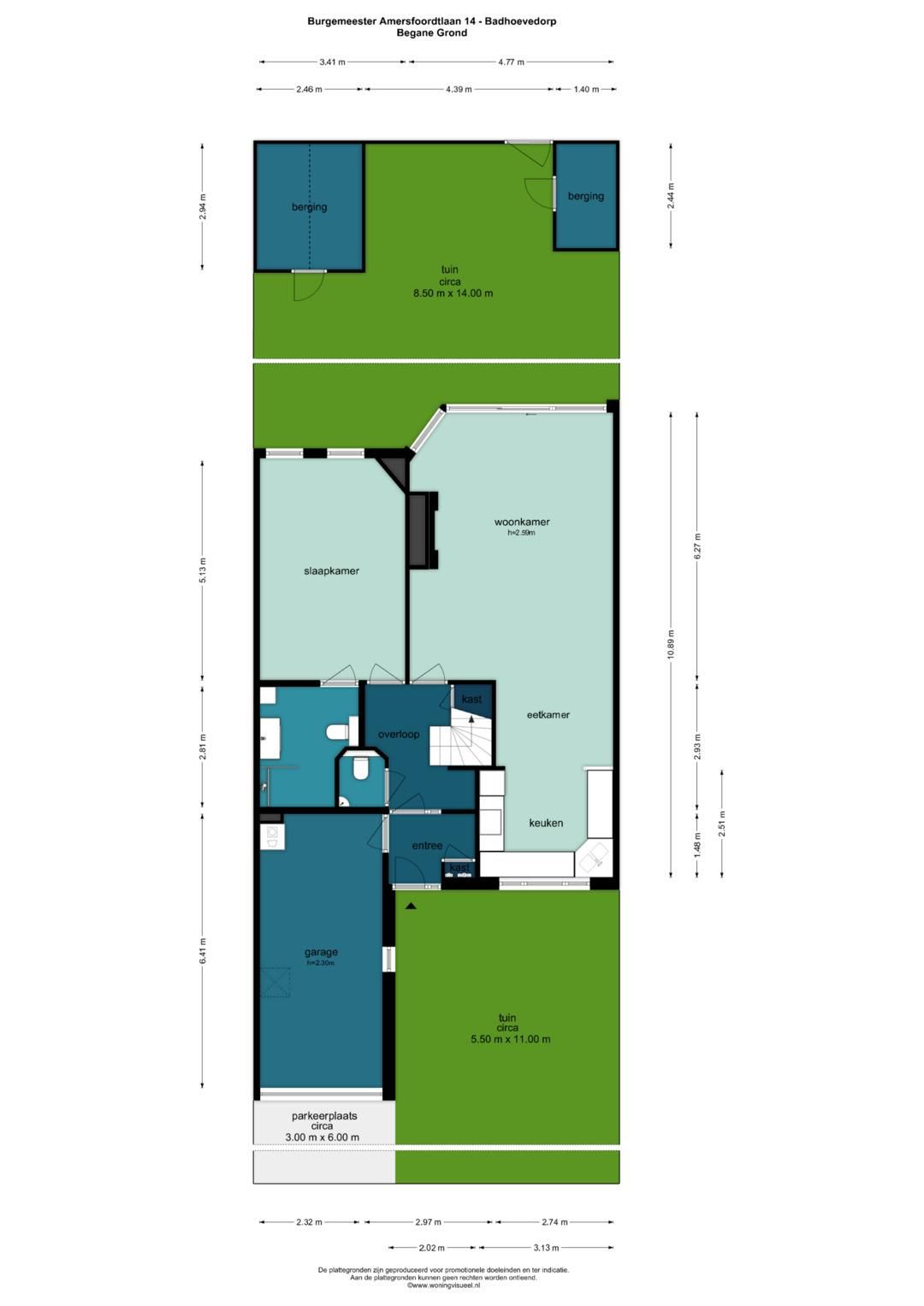 Foto 40 van Burgemeester Amersfoordtlaan 14