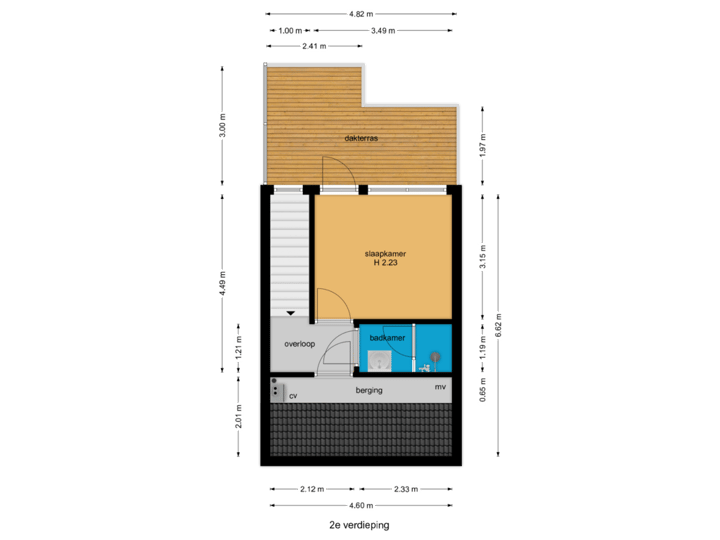 2e verdieping