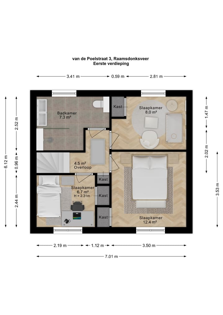 Foto 41 van van de Poelstraat 3
